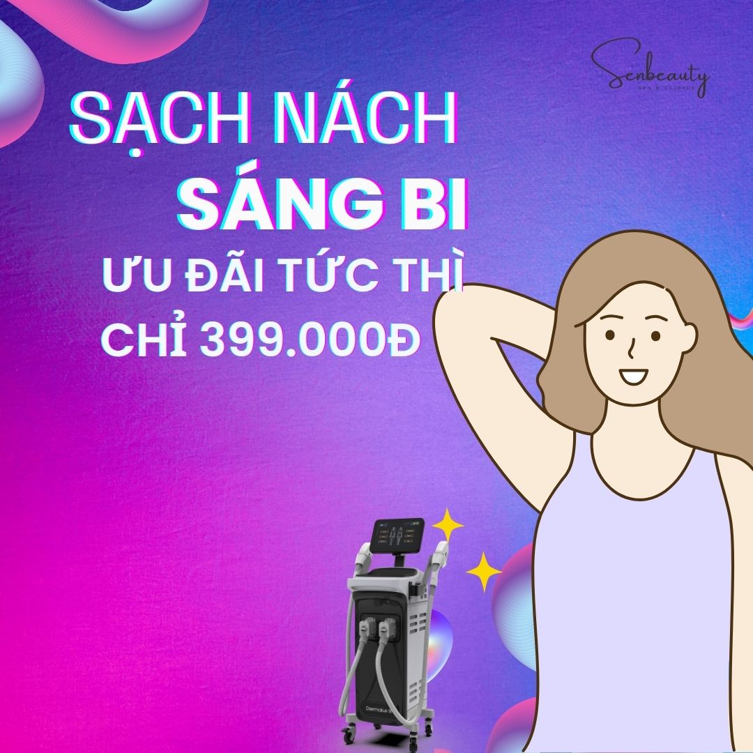 Triệt lông nách trọn gói